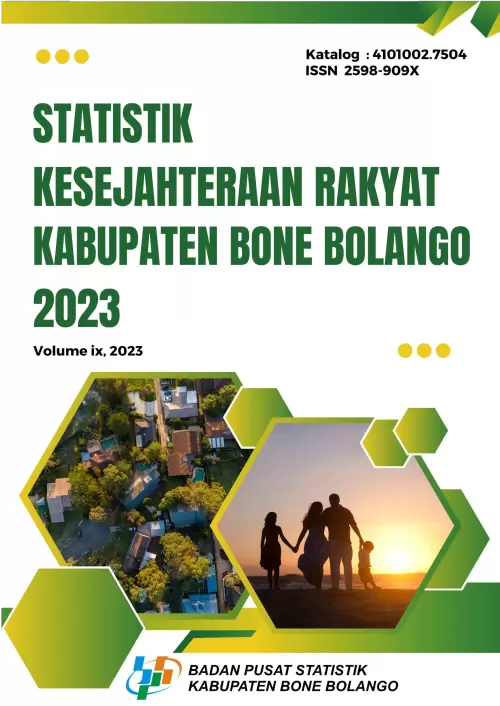 Statistik Kesejahteraan Rakyat Kabupaten Bone Bolango 2023